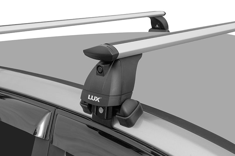 Багажная система 3 "LUX" с дугами 1,2м аэро-трэвэл (82мм) (Крыловидная форма) для а/м Хендай Крета (без рейлингов) 2016-2020 